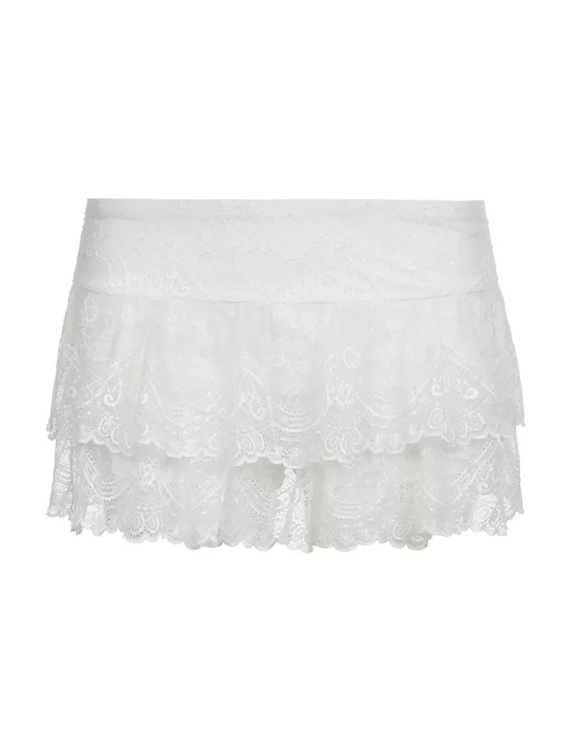 Aden Low Waist Lace Skirt