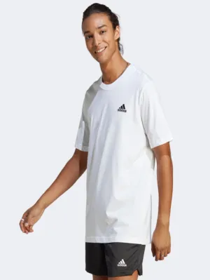 Adidas Essentials Sl Sj Men Sportswear T-Shirt White