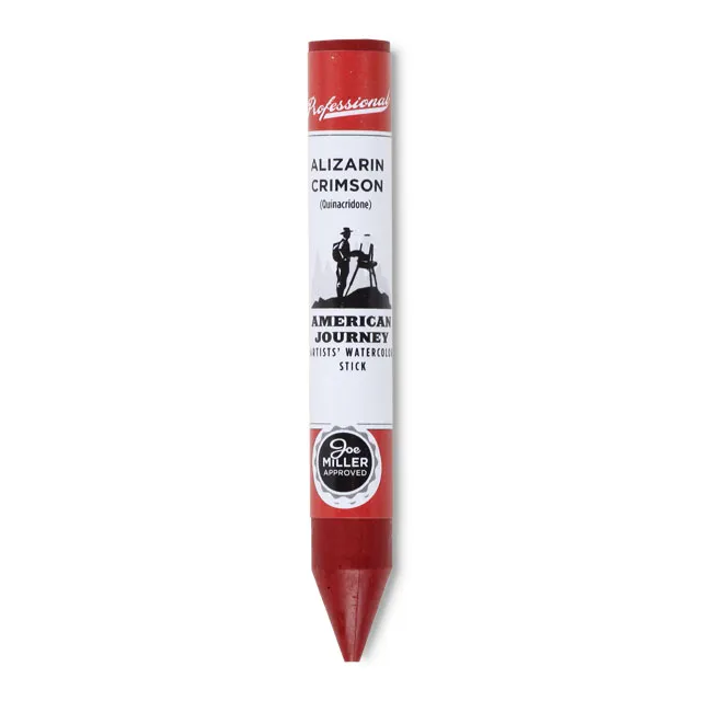 American Journey Artists' Watercolor Stick - Alizarin Crimson (Quinacdridone)