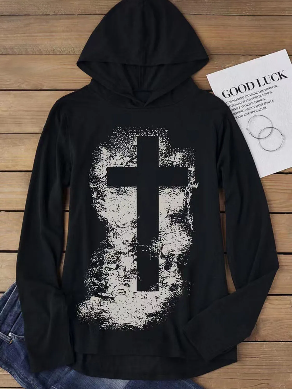 *APP EXCLUSIVE* Cross Hoodie