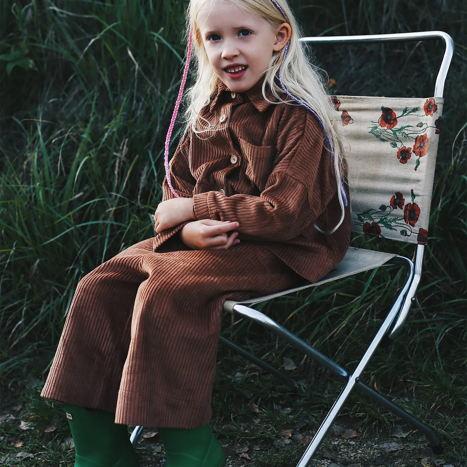 Baby & Kids Cotton Corduroy Culottes - Caramel