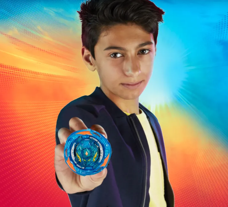 Beyblade Burst Quadstrike Whirl Knight K8 Starter Pack