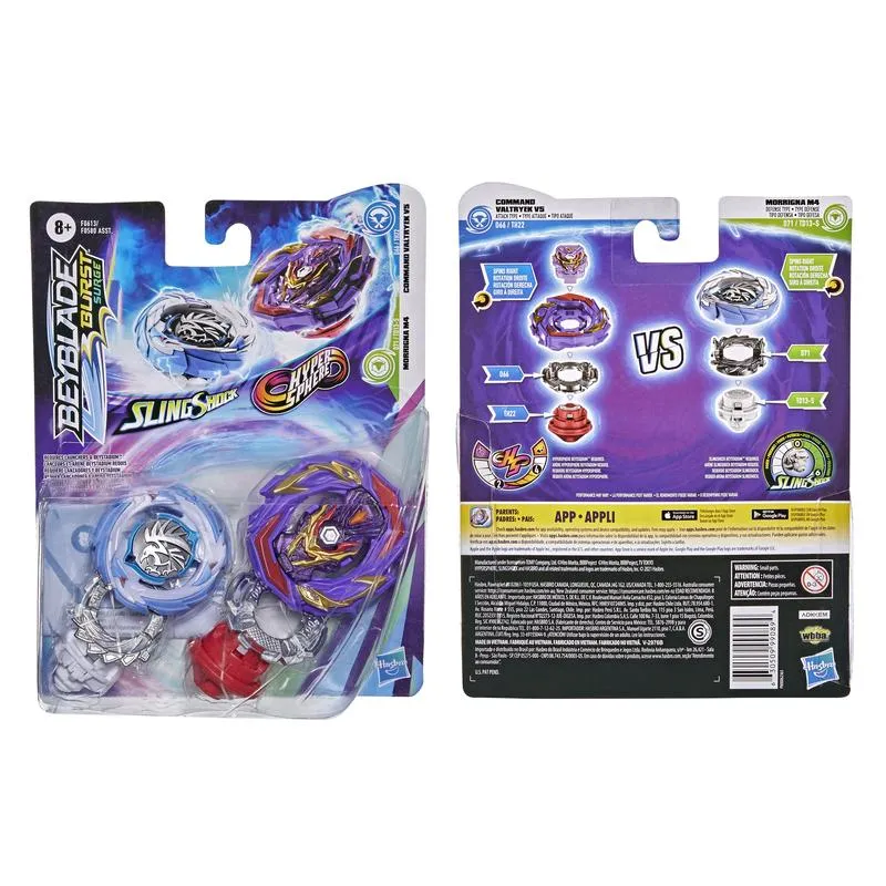 Beyblade Ss Morrigna And Hs Command Valtryek