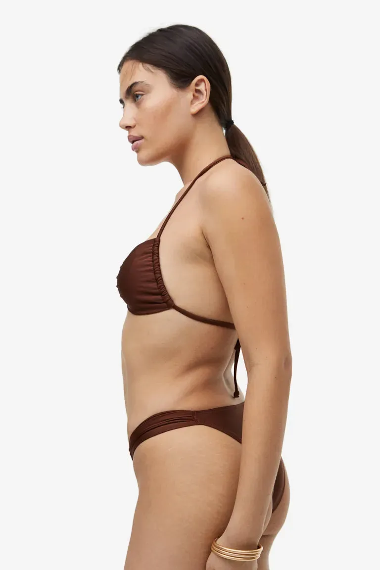 Bikini bottoms H&M, dark brown