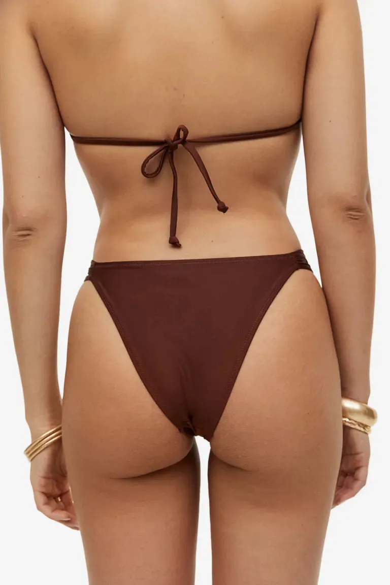 Bikini bottoms H&M, dark brown