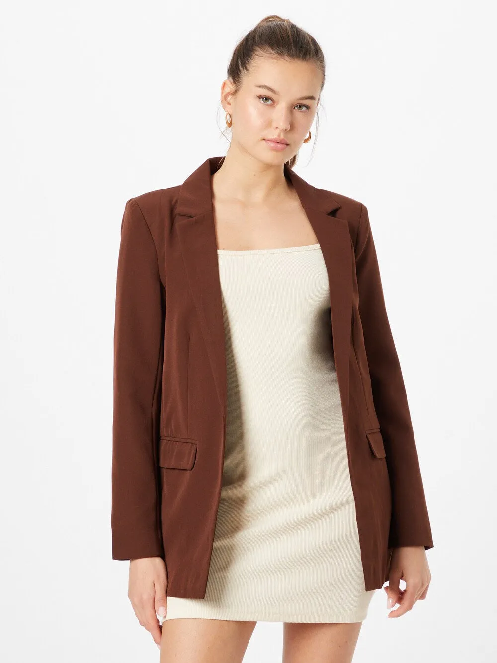 Blazer Pieces Bossy, chestnut