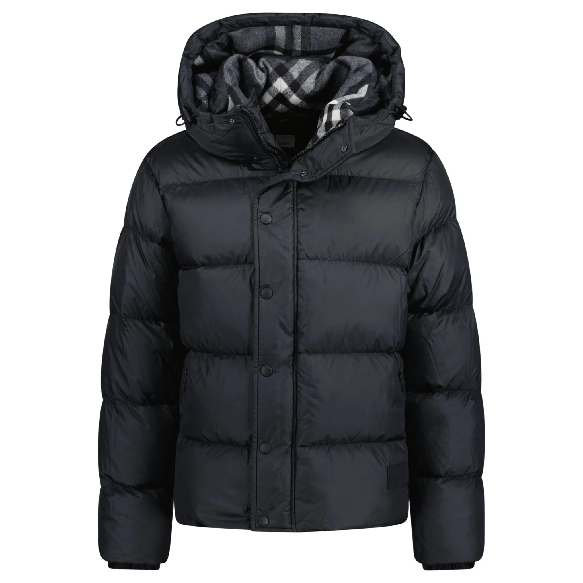 BURBERRY HALSBY PUFFER JACKET BLACK