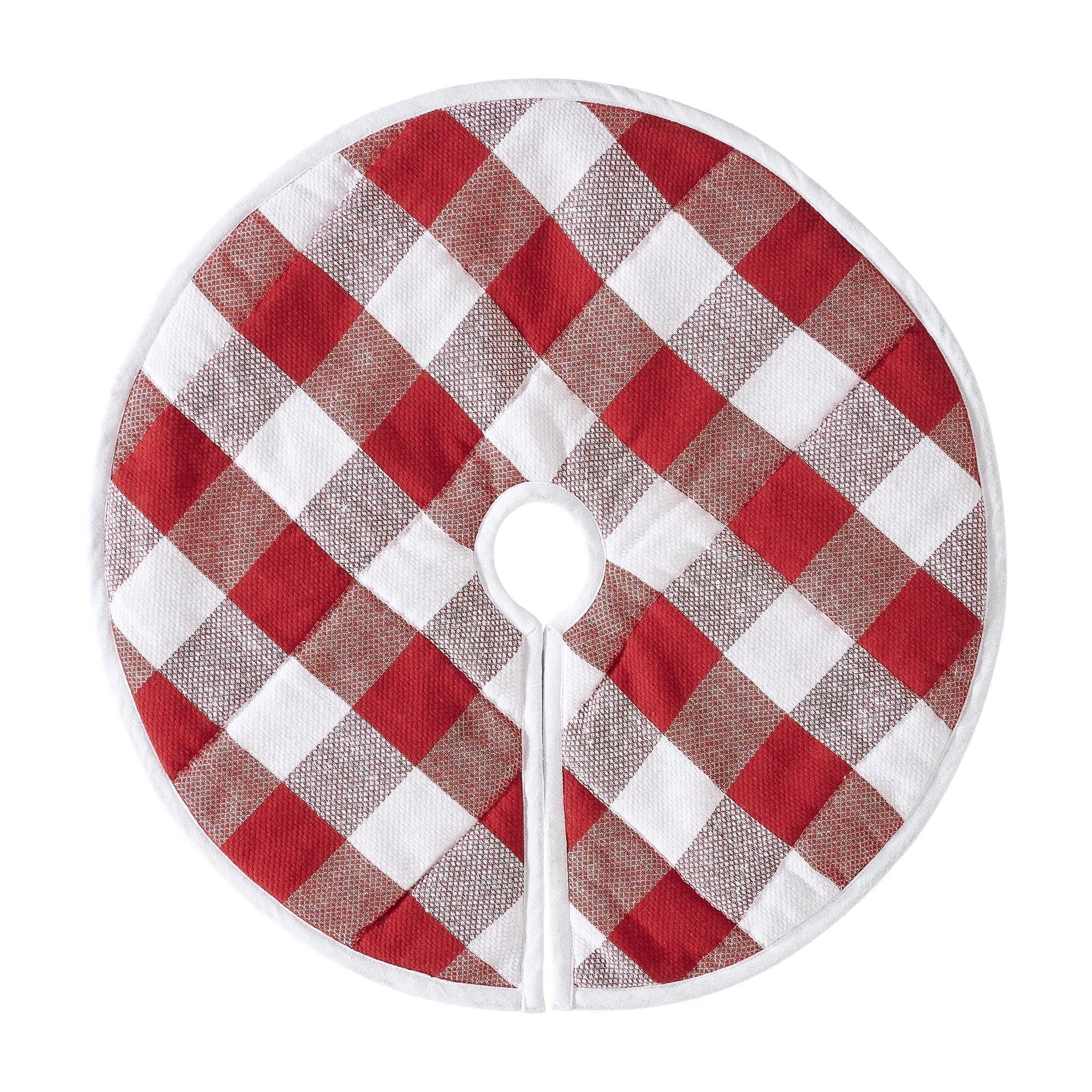 Cherry Ann Check Tree Skirt