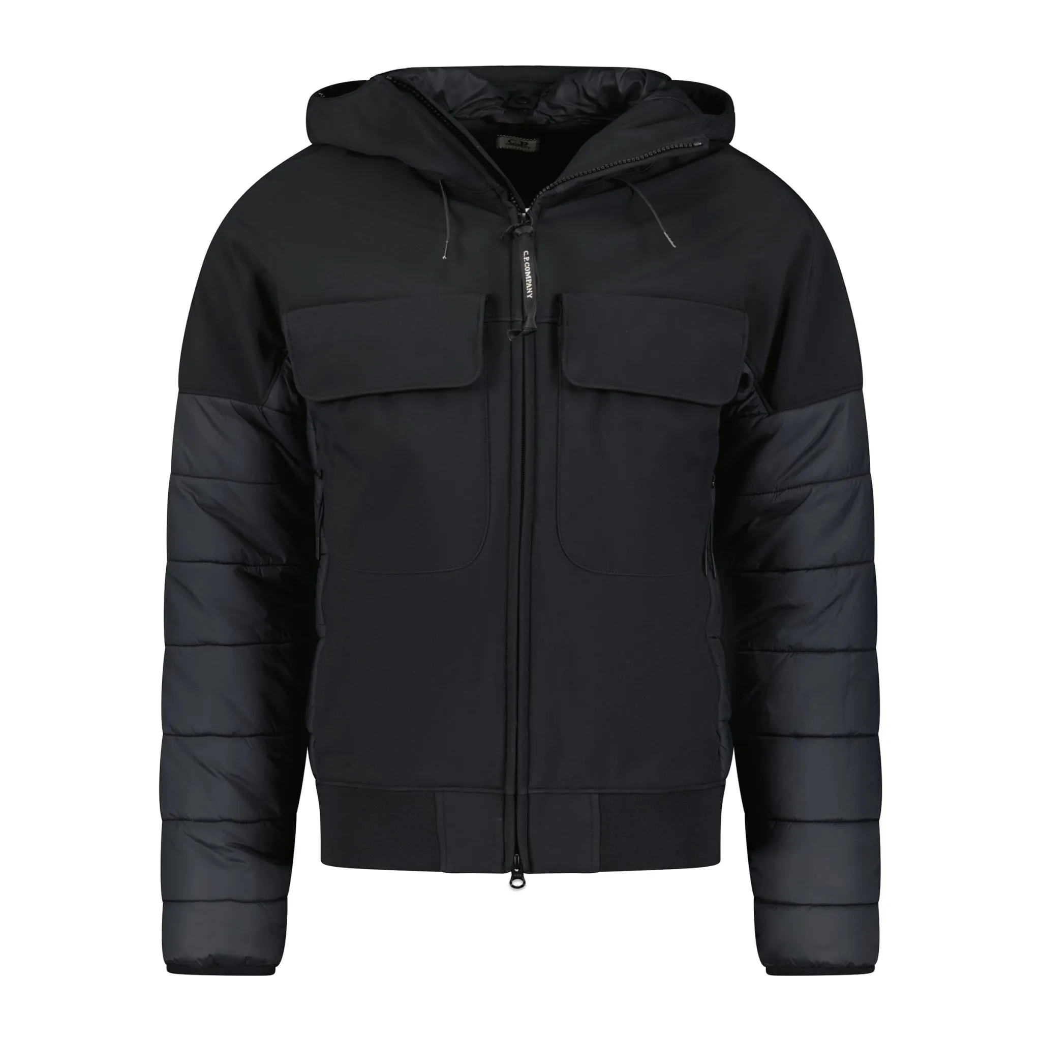 CP COMPANY Shell-R Mixed Medium Jacket Black