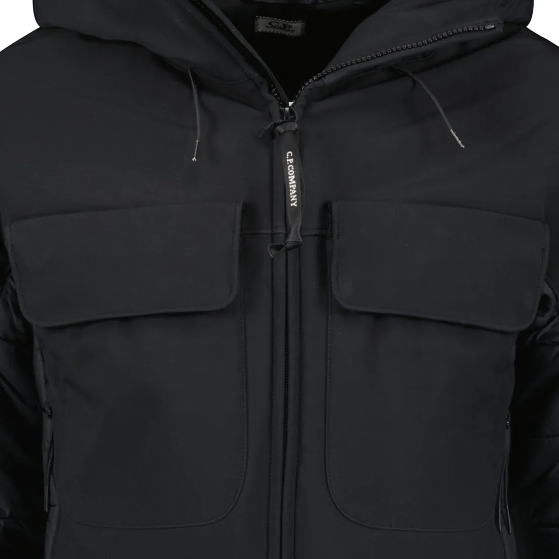 CP COMPANY Shell-R Mixed Medium Jacket Black