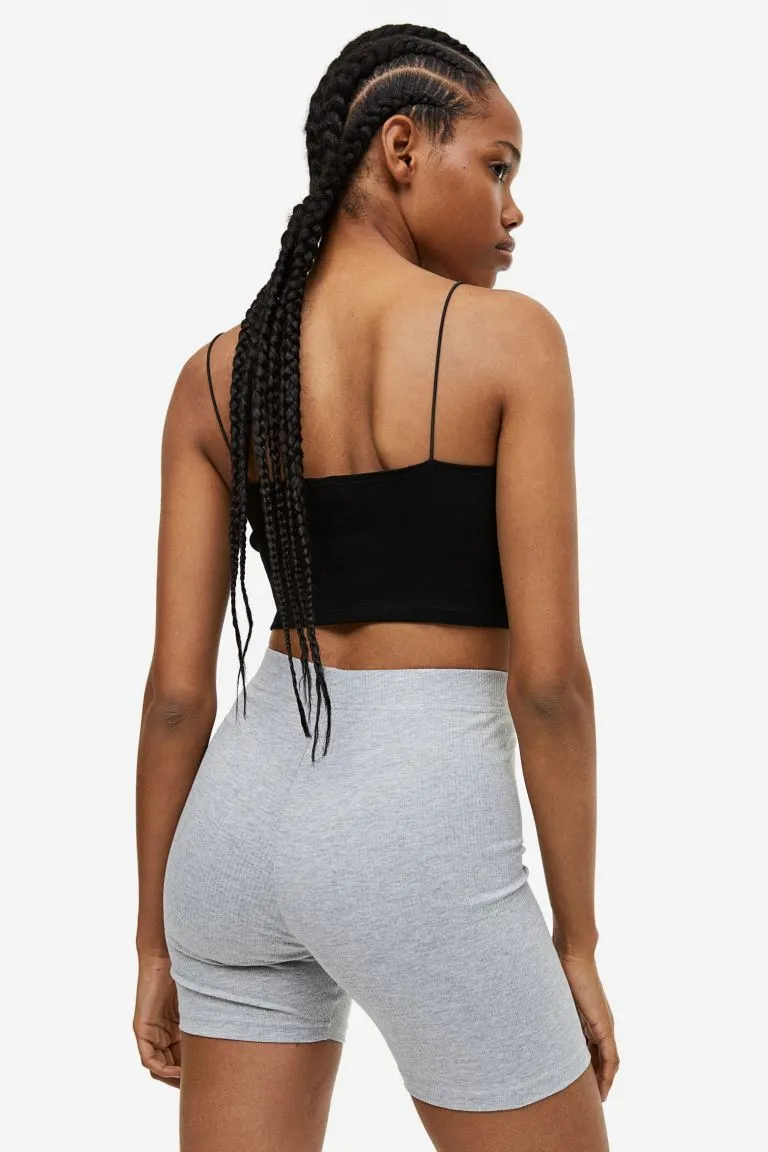 Cropped leggings, 2 pairs H&M