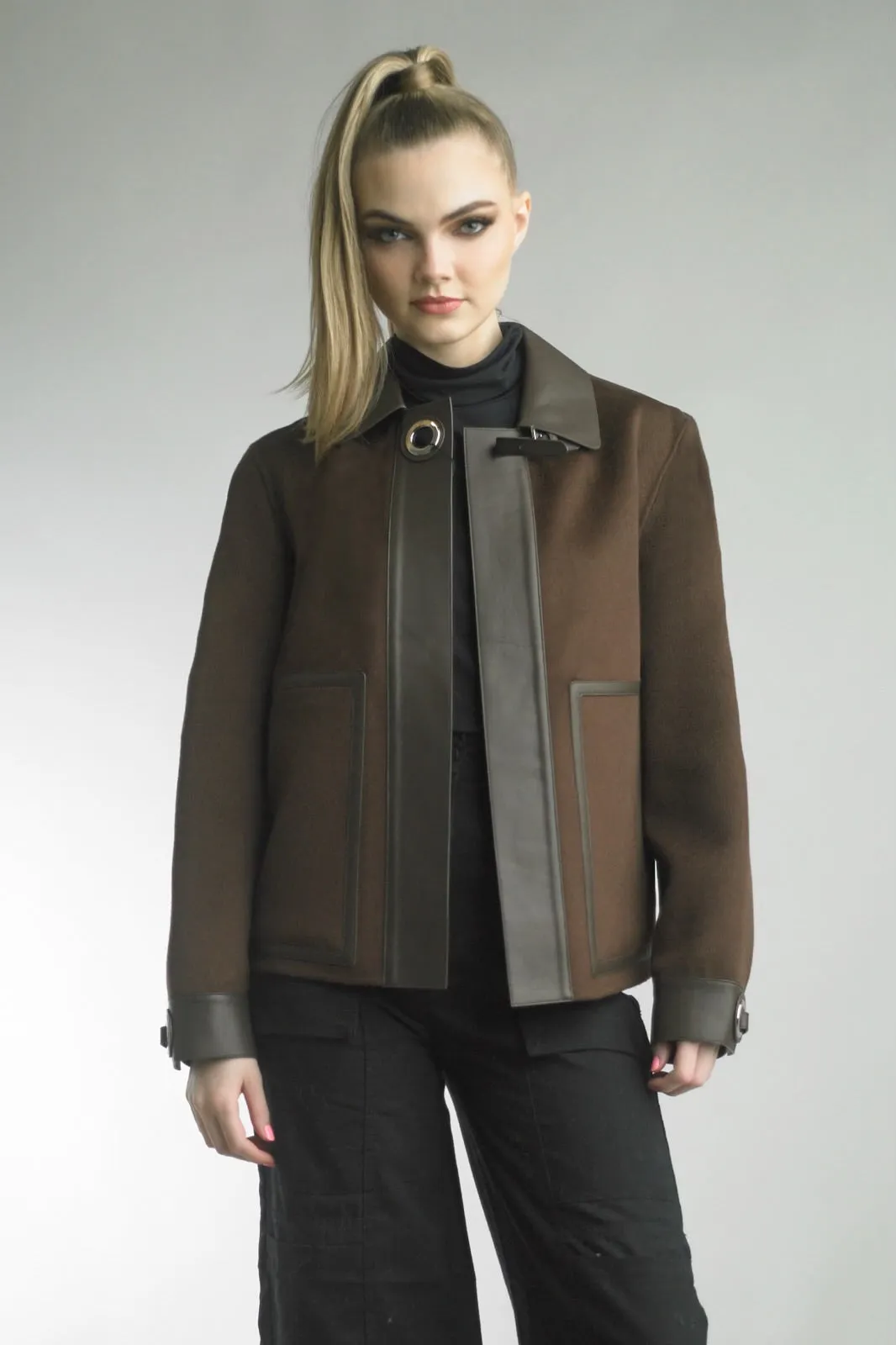 Diana Rosh Cashmere and Wool Jacket