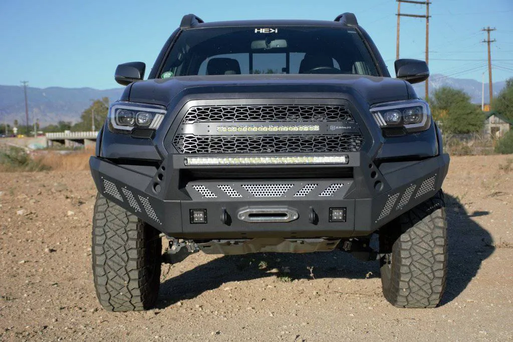 DV8 Offroad Front Bumper - 2023-2016 Toyota Tacoma (FBTT1-03)