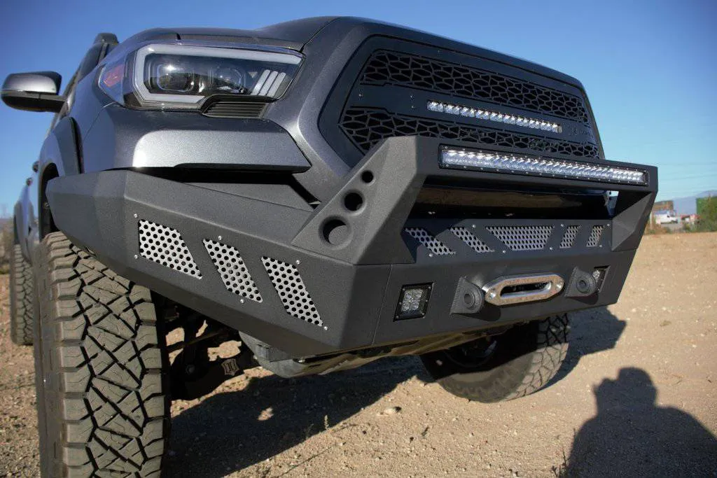 DV8 Offroad Front Bumper - 2023-2016 Toyota Tacoma (FBTT1-03)