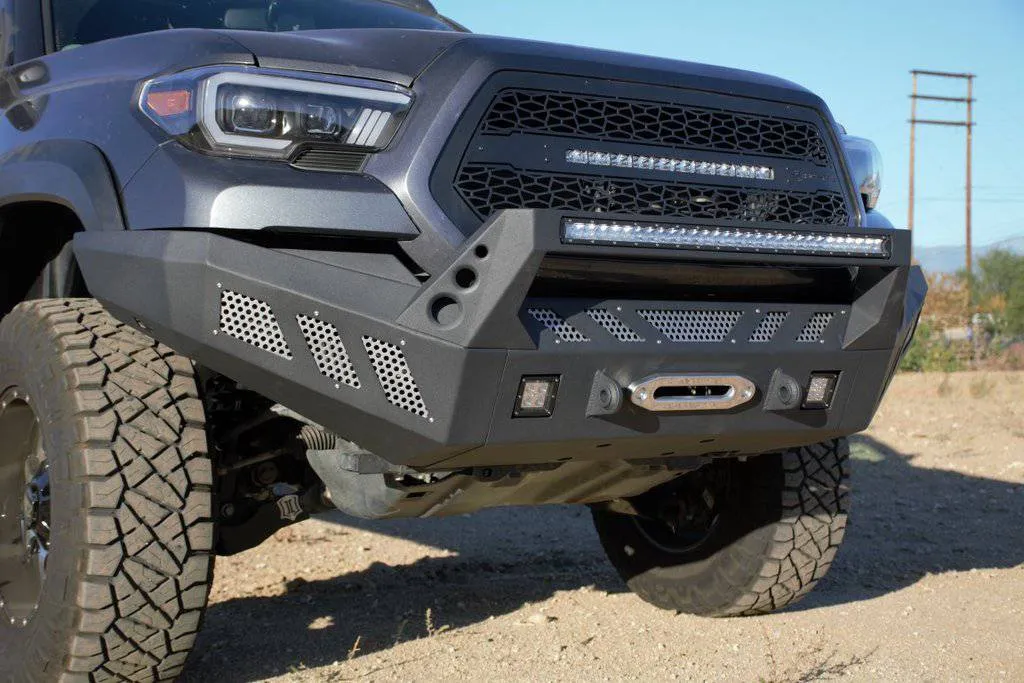 DV8 Offroad Front Bumper - 2023-2016 Toyota Tacoma (FBTT1-03)