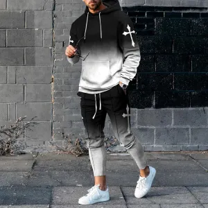 Faith Cross Hoodie & Sweat Pants Co-Ord