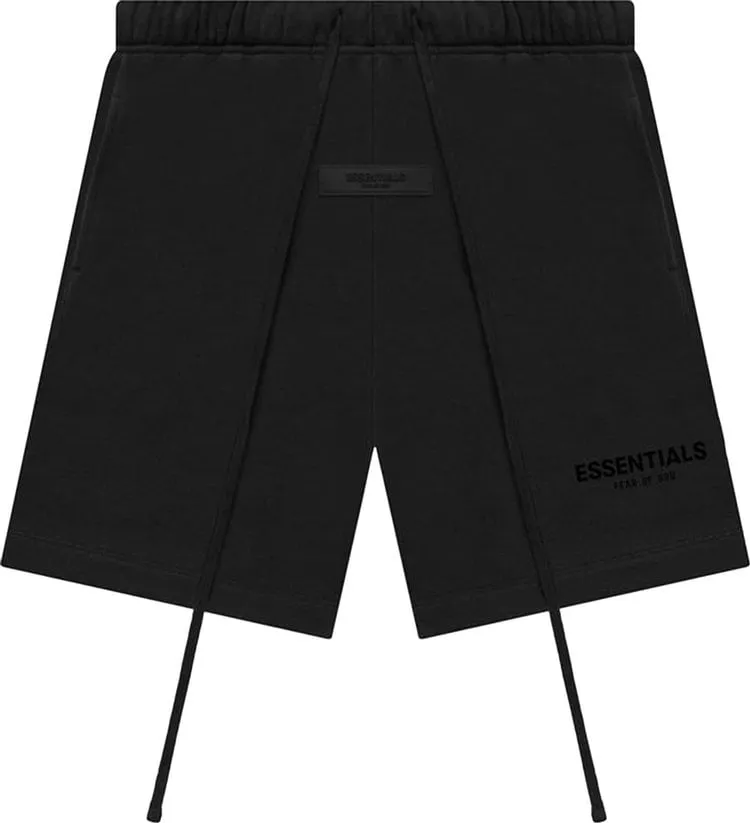 Fear of God Essentials Sweatshort 'Stretch Limo', black