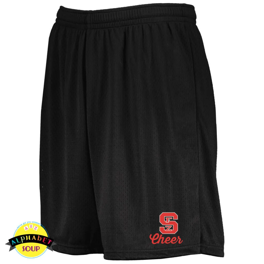 FZS Jr Bulldogs Cheer Youth and Adult Augusta Mesh Shorts