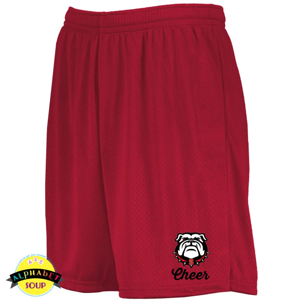 FZS Jr Bulldogs Cheer Youth and Adult Augusta Mesh Shorts