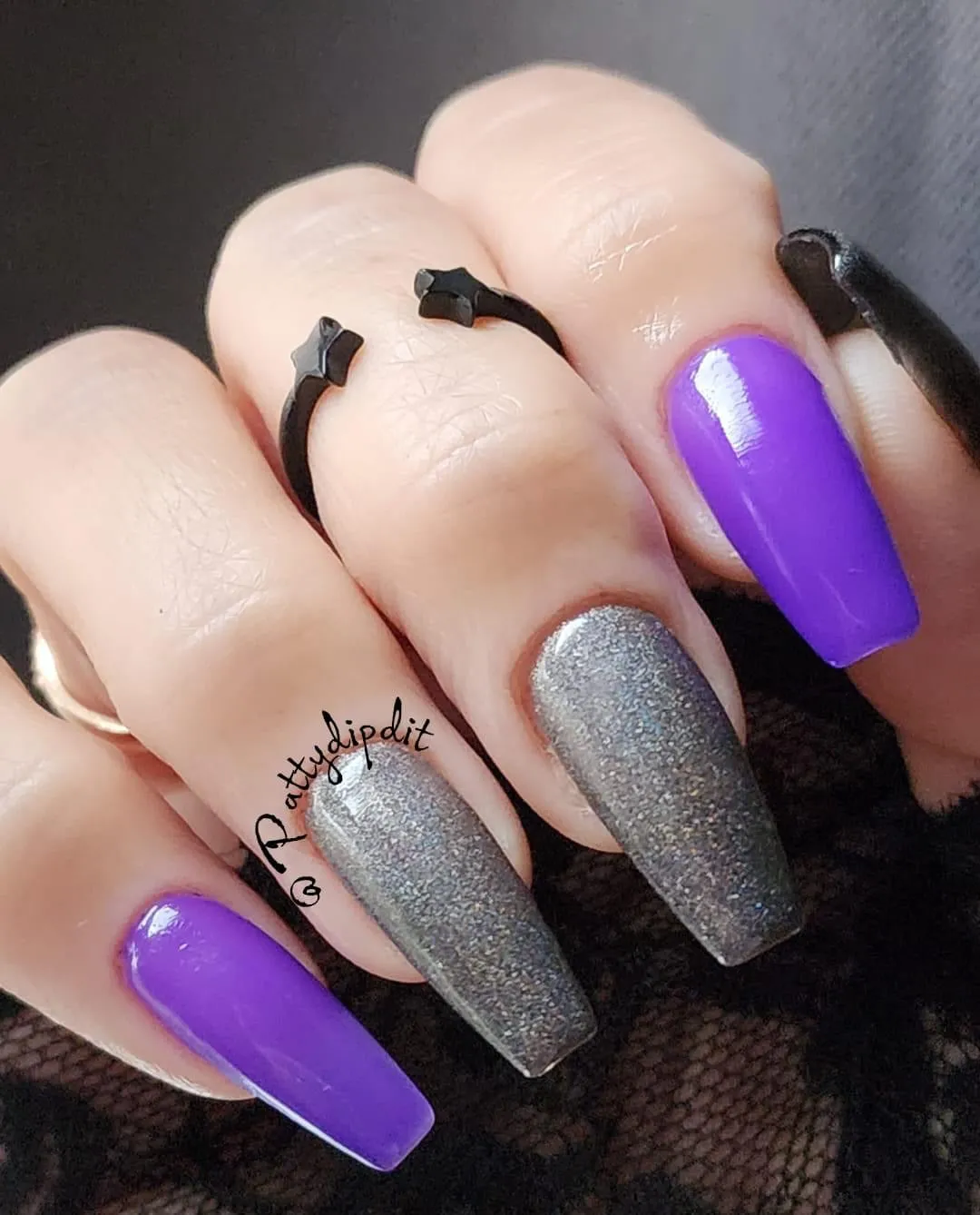 Going Batty- Holographic gel polish