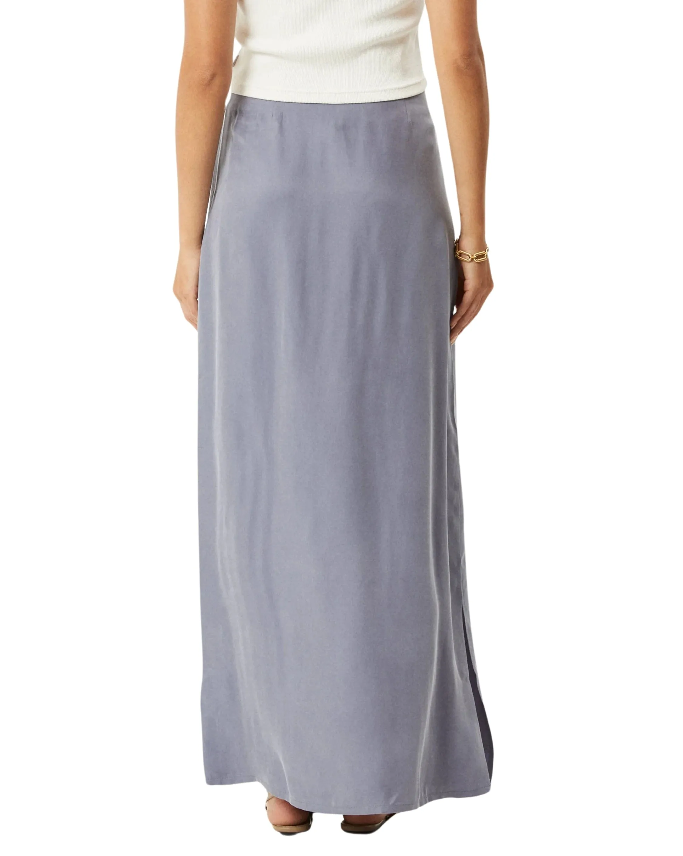 Grace Cupro Recycled Maxi Skirt