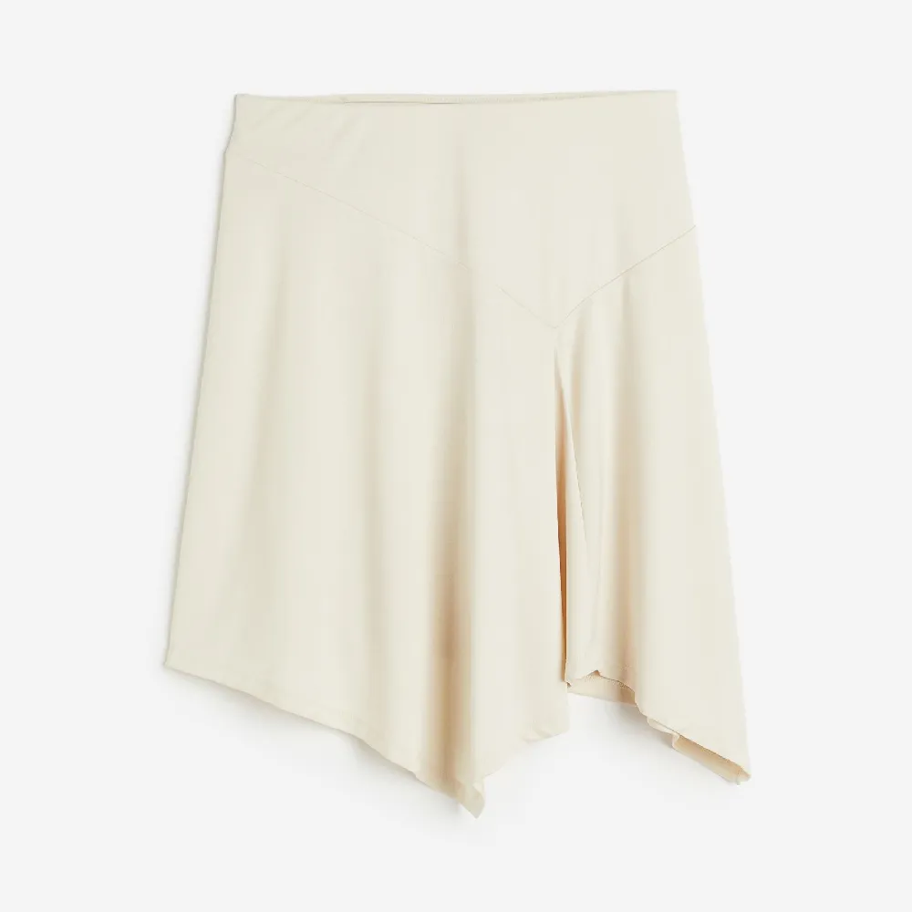 H&M Asymmetric Skirt, cream