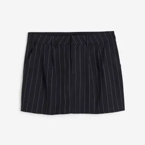 H&M Dressy Mini Skirt, dark blue