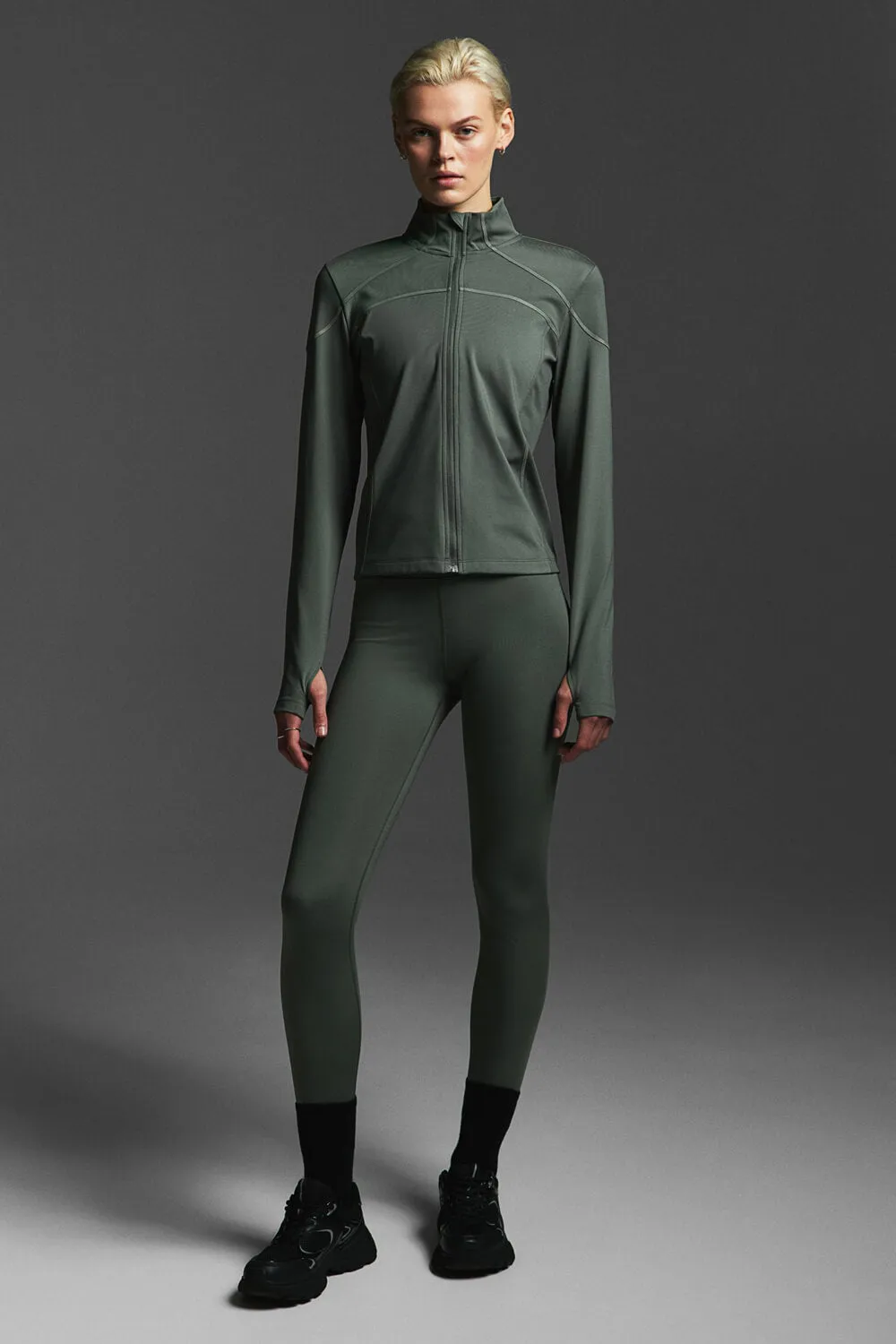 H&M DryMove Warm Leggings, green