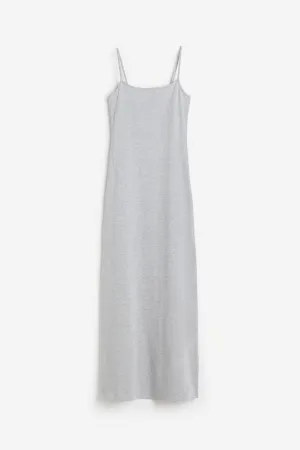 H&M Jersey Bodycon dress, light gray