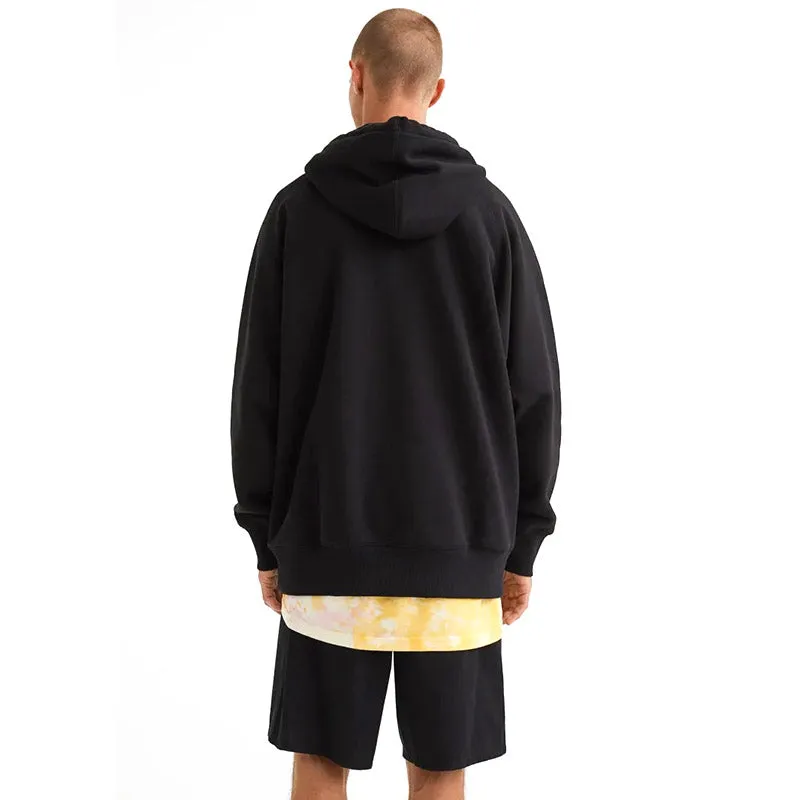 H&M Oversized Fit Hoodie, black