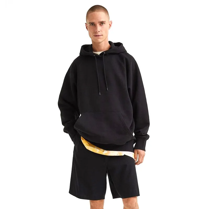 H&M Oversized Fit Hoodie, black