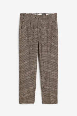 H&M Regular Fit trousers, dark beige