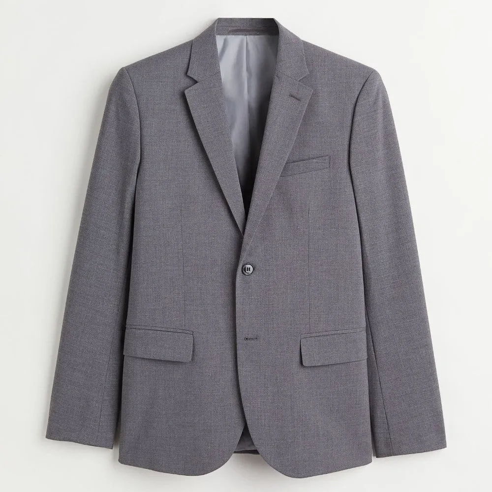 H&M Skinny Fit jacket, gray