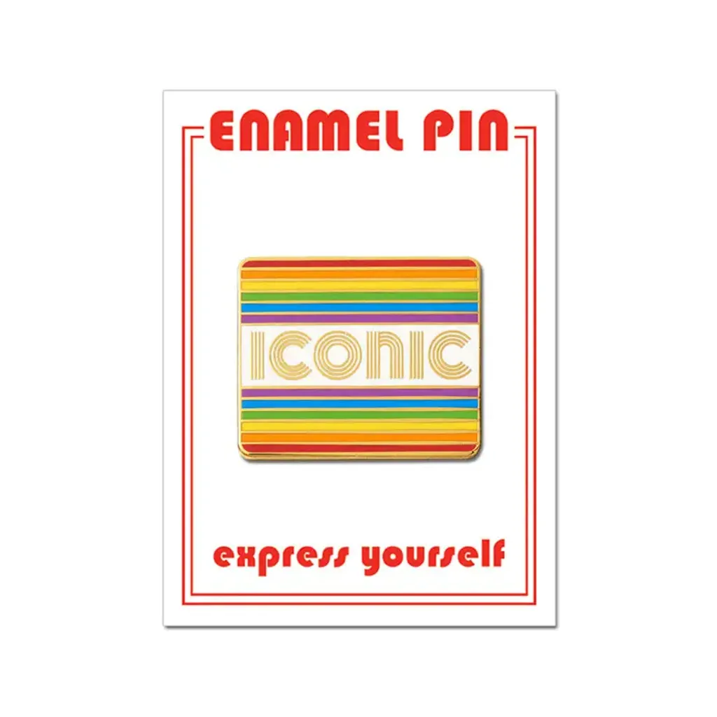 Iconic Enamel Pin