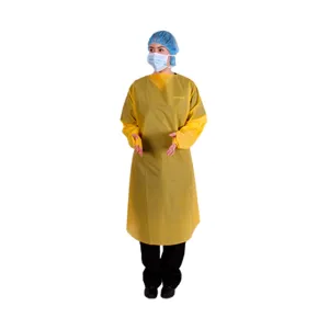 Isolation Gown with Thumb Securement