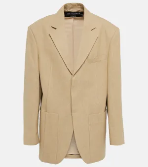 Linen blazer La Veste d'Homme JACQUEMUS, beige