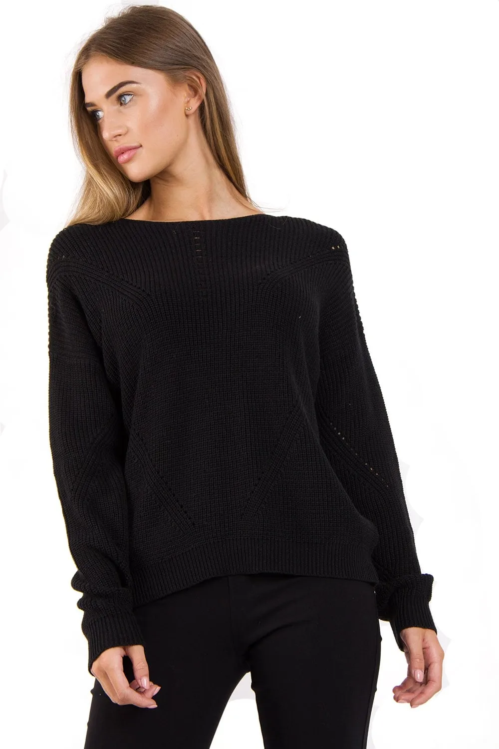 Longline Knit Jumper