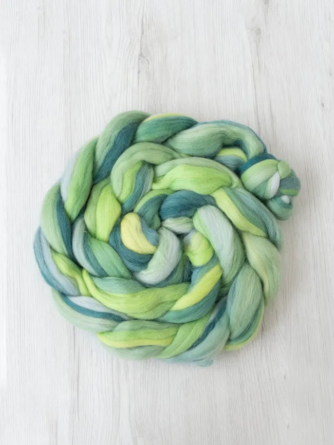 Merino Varigated Coloured Roving