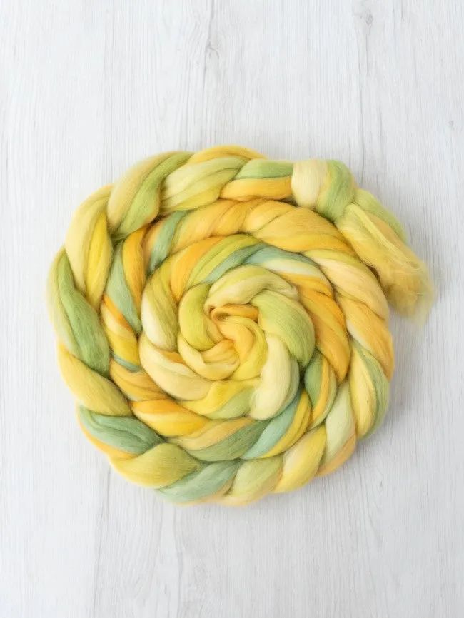 Merino Varigated Coloured Roving