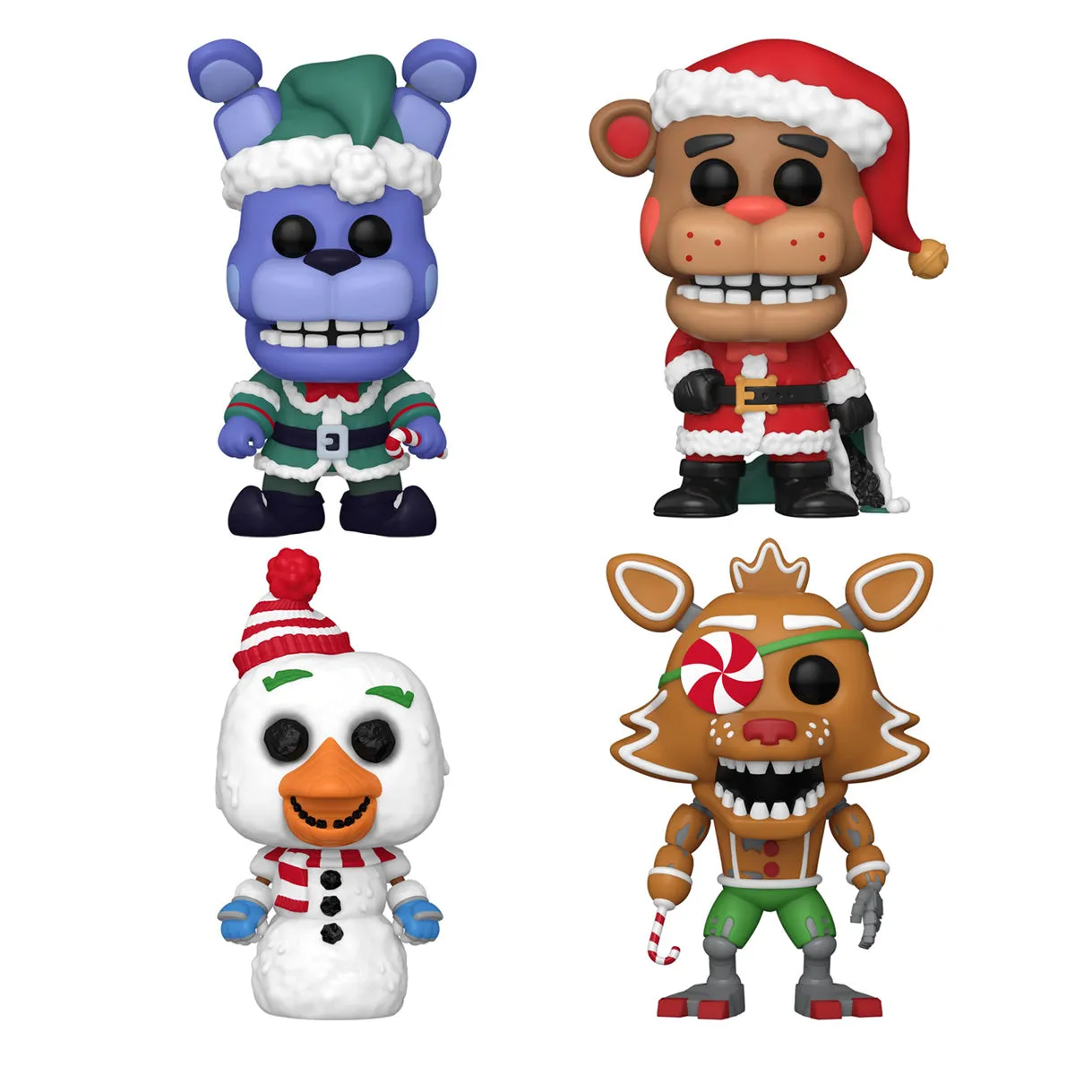 POP Games: Five Nights at Freddy's - Holiday FNAF Set of 4