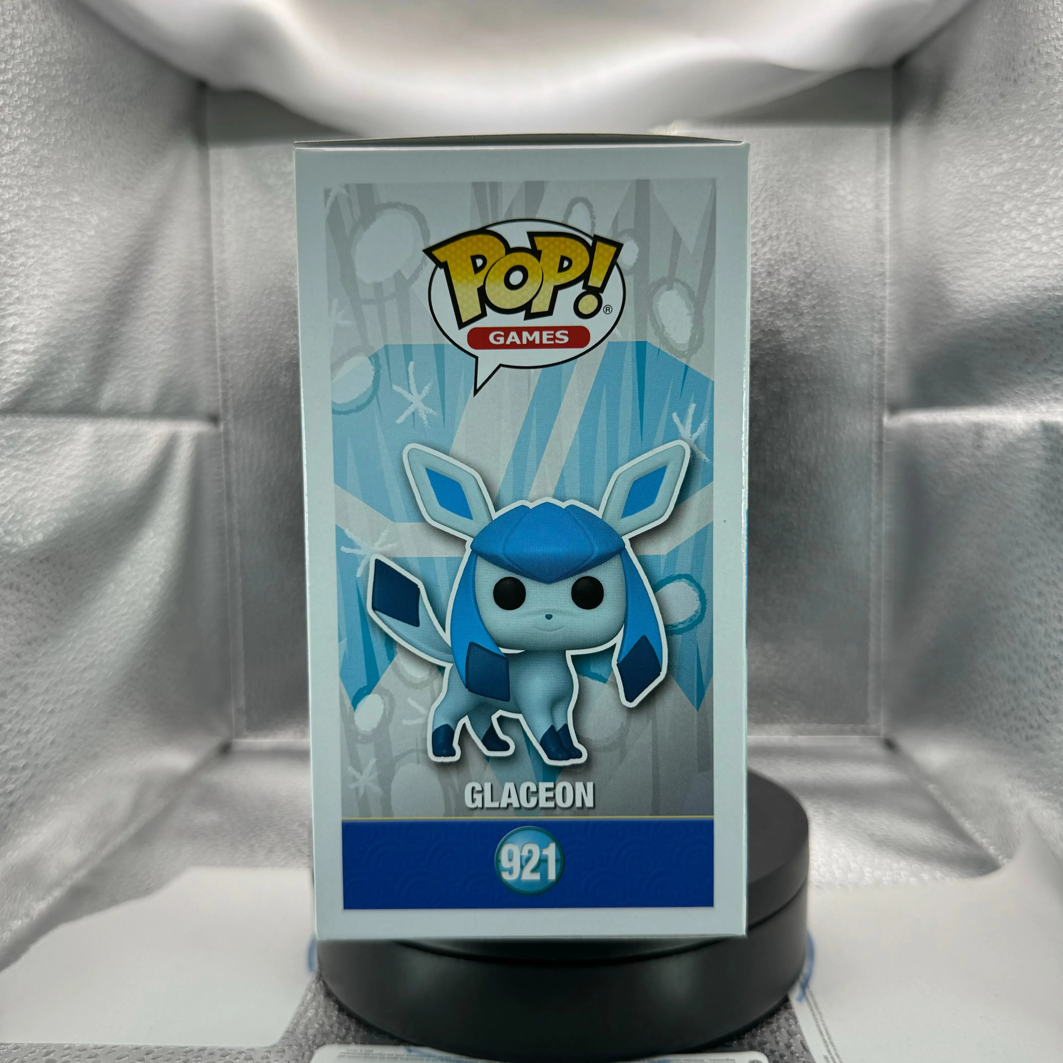 POP Games: Pokémon - Glaceon Flocked Hot Topic Exclusive