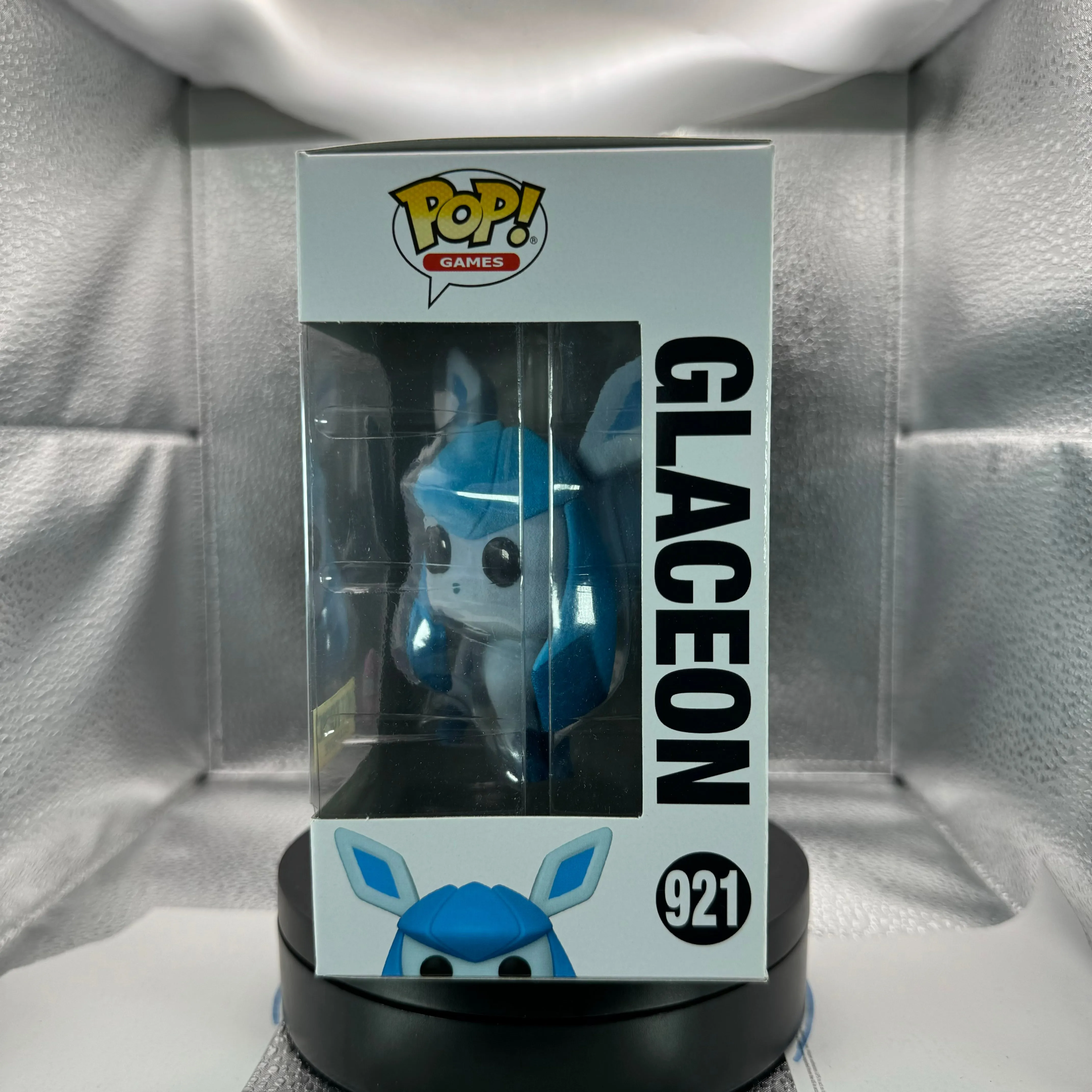 POP Games: Pokémon - Glaceon Flocked Hot Topic Exclusive