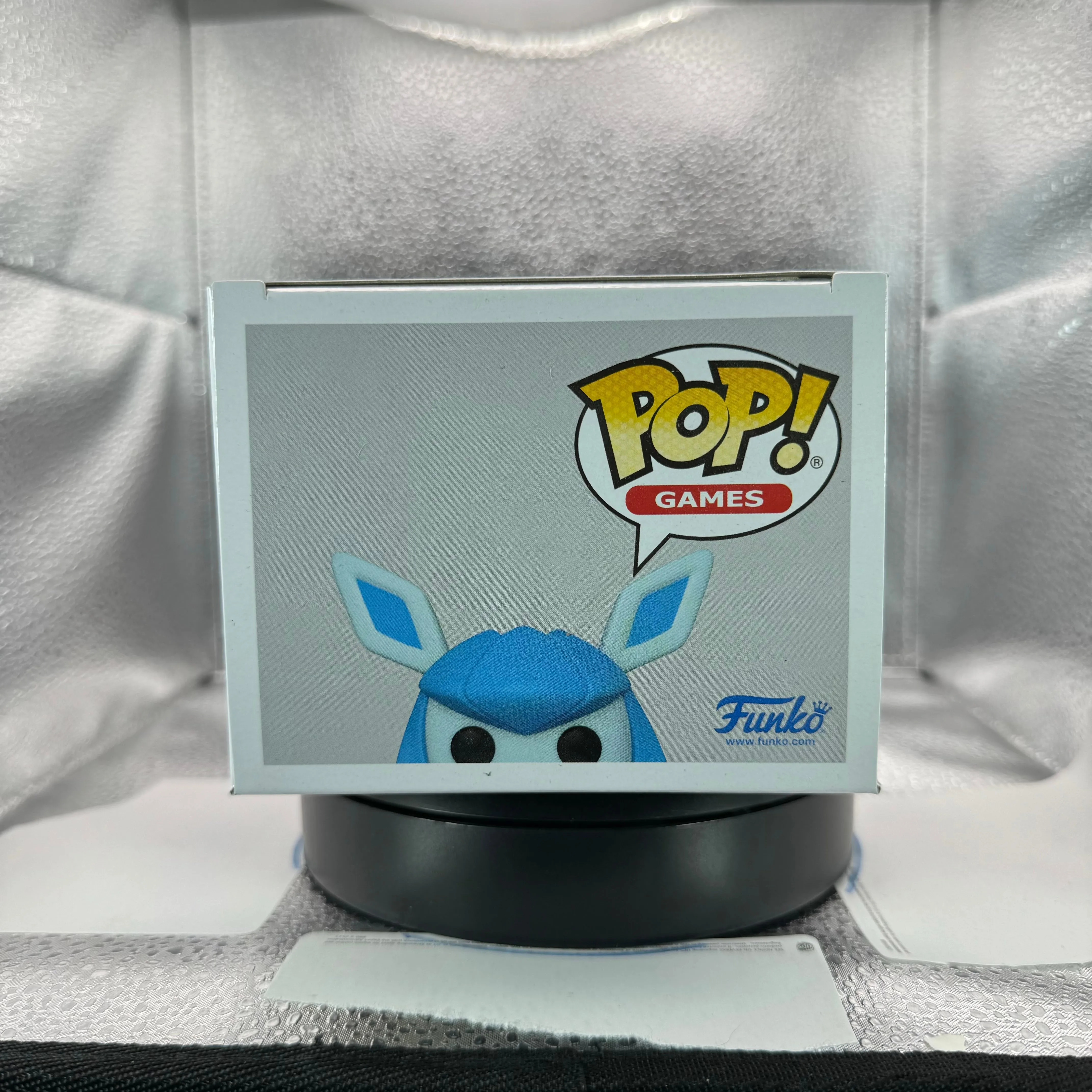 POP Games: Pokémon - Glaceon Flocked Hot Topic Exclusive