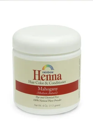 Rainbow Research Mahogany Henna 4 oz Powder