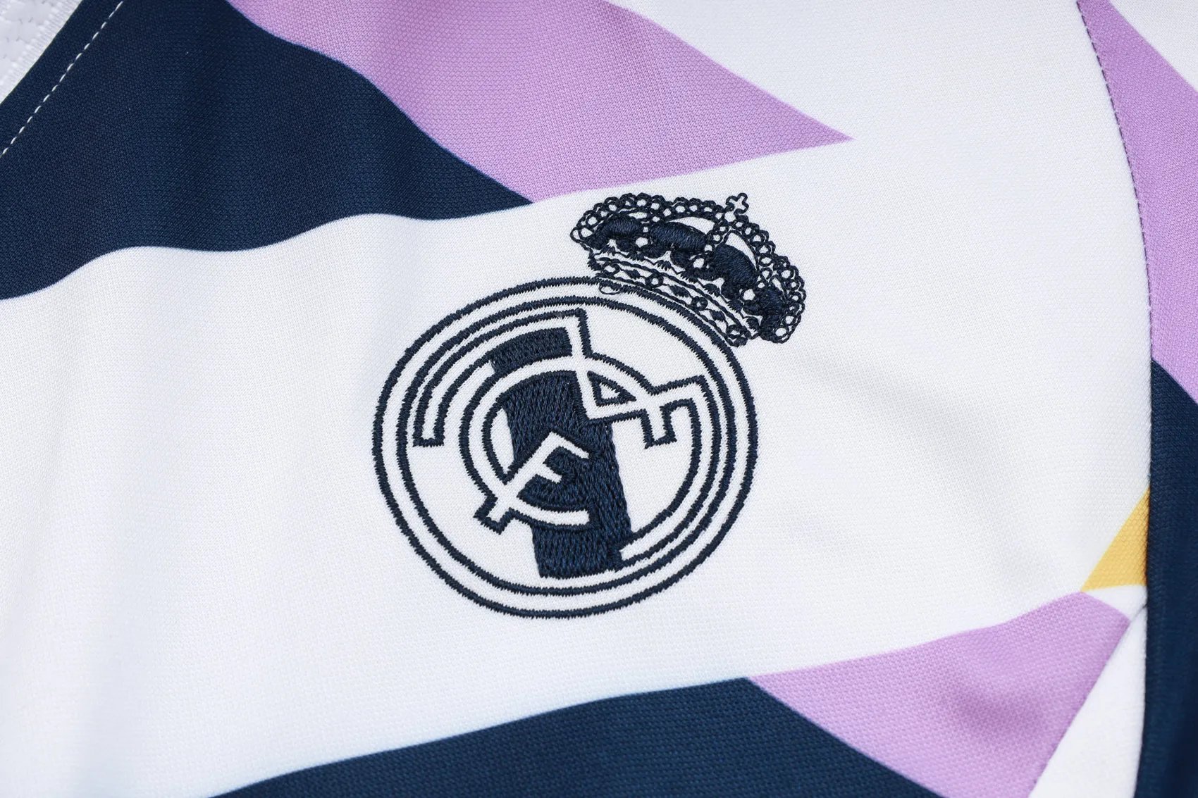 Real Madrid Black and White x Dark Blue Tracksuit