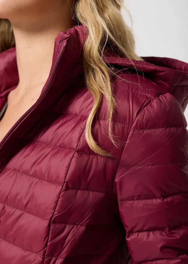 Red Wine Duck Down Jacket