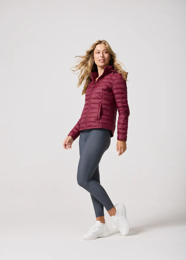 Red Wine Duck Down Jacket