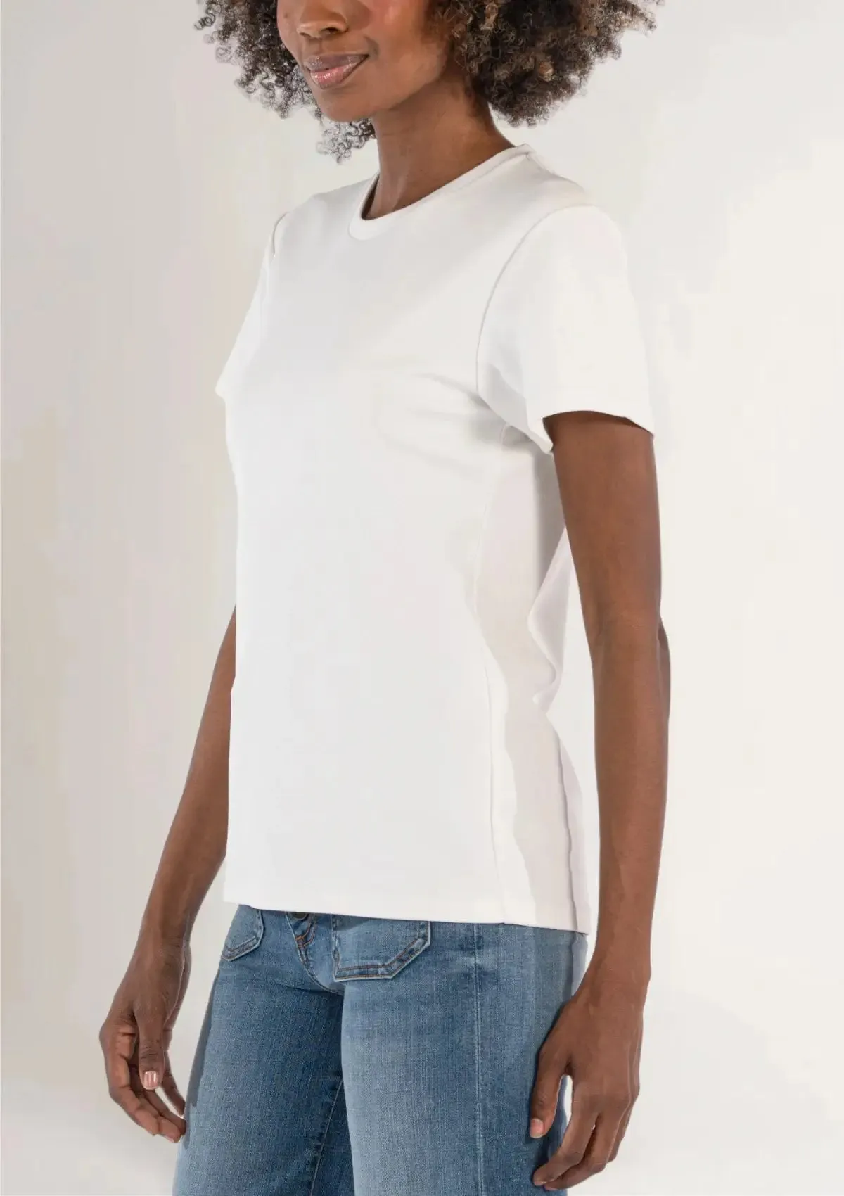 Remington Top - White Ivory