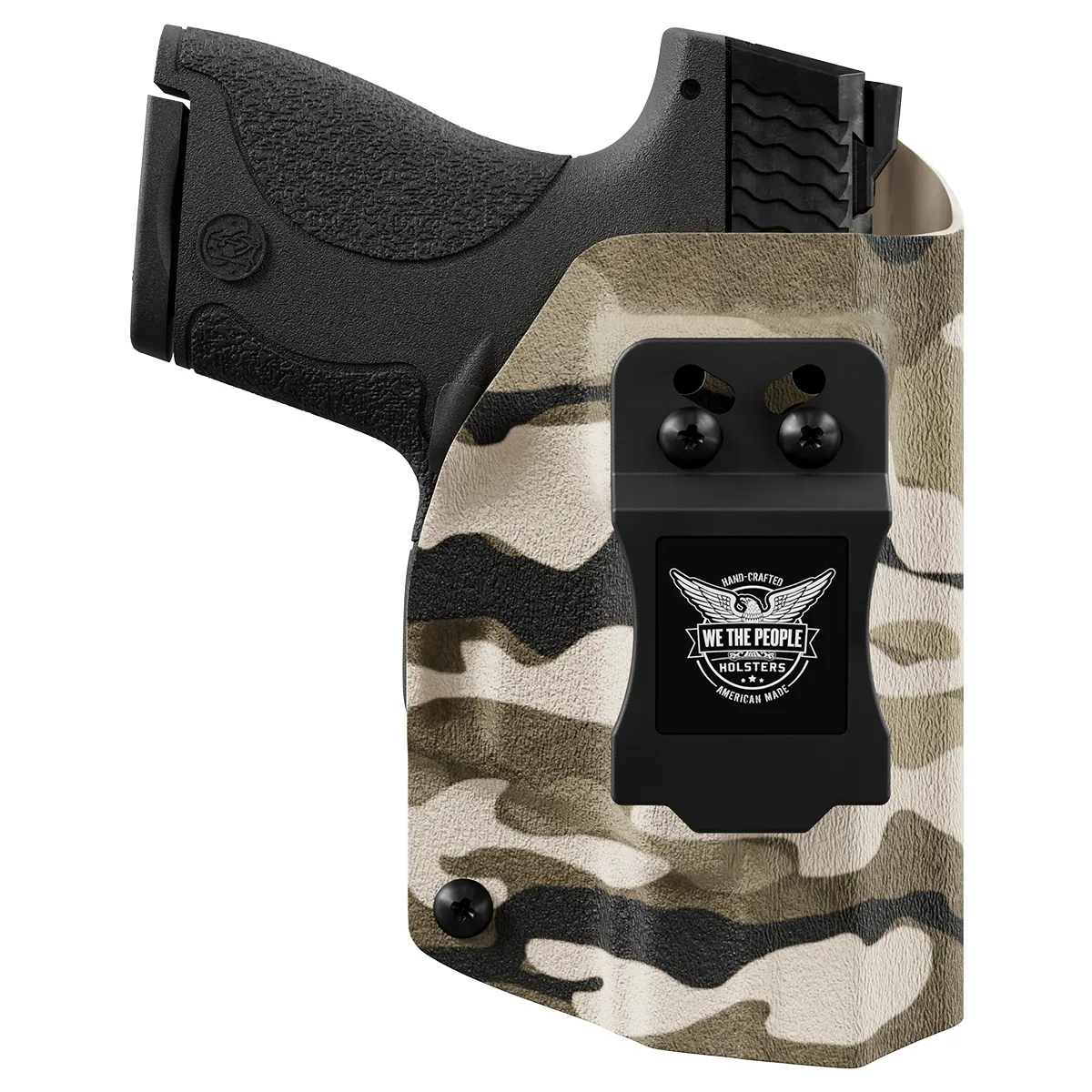 Smith & Wesson M&P Shield / M2.0 Crimson Trace LG-489 Laser / Plus 9mm/.40/30 Super Carry IWB Holster