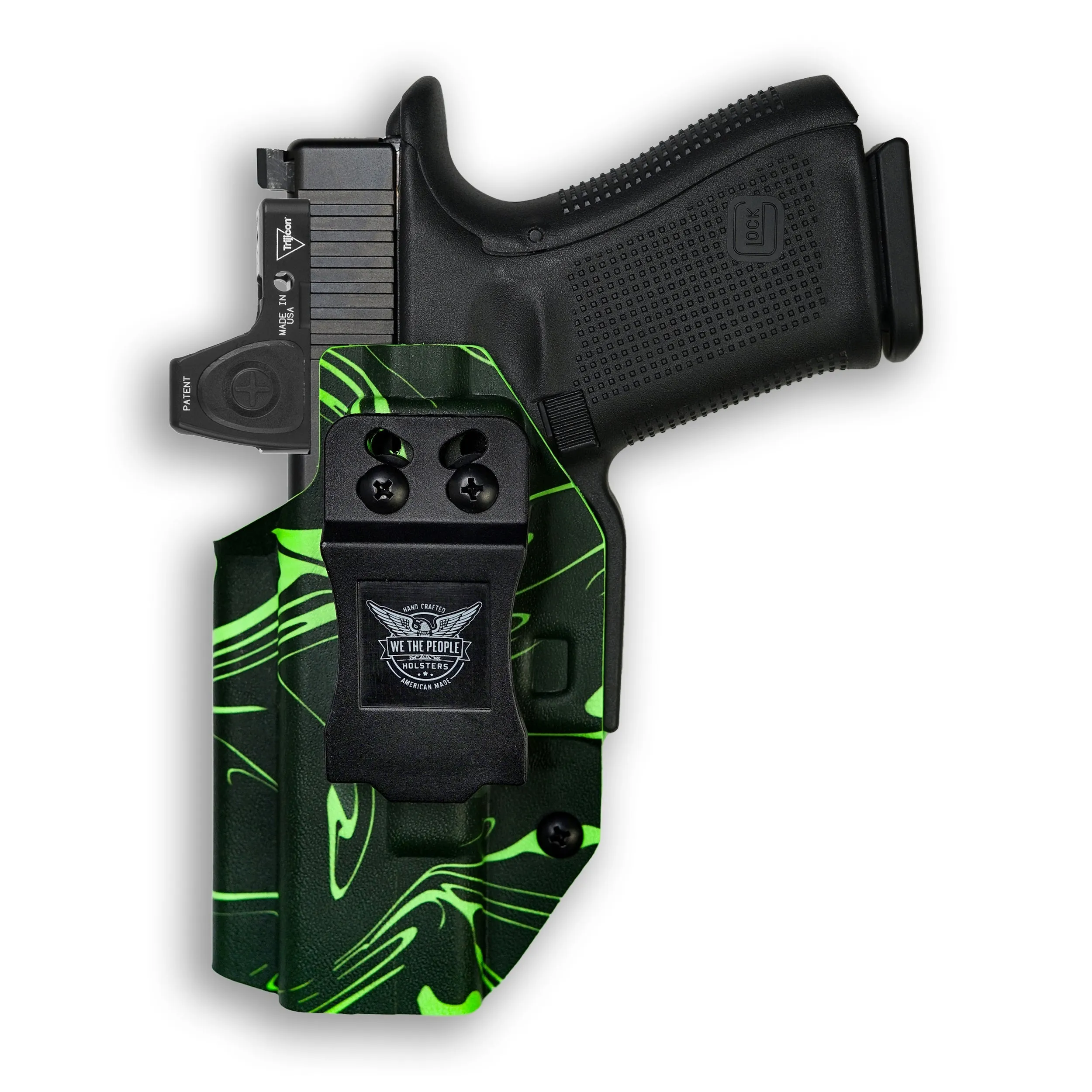 Smith & Wesson M&P Shield / M2.0 Crimson Trace LG-489 Laser / Plus 9mm/.40/30 Super Carry IWB Holster